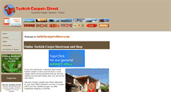 Desktop Screenshot of carpet-sales.turkishcarpetsdirect.com