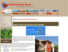 Tablet Screenshot of carpet-sales.turkishcarpetsdirect.com